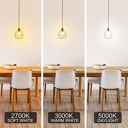 Energetic A19 LED Edison Light Bulb, E26 Dimmable, 60W Equivalent,6 Pack - size: 6 Count (Pack of 1)