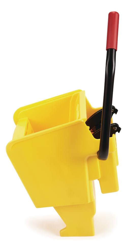Rubbermaid Commercial Products Side-Press Replacement Wringer for WaveBrake 2.0 Mopping Buckets Yellow Heavy Duty Cleaning for Professional/Janitorial Use