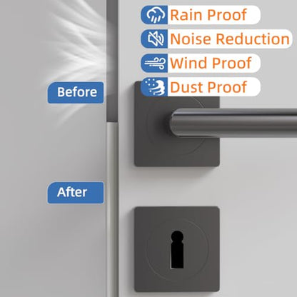 Kneelisa Wedge-Shape Window Weather Stripping Door Frame Seal 196” White - color: White, size: 196"