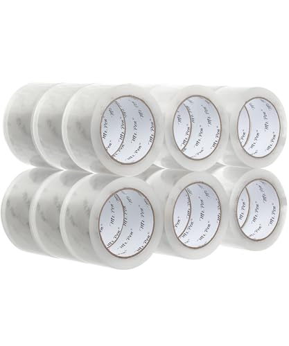 Mr. Pen- Packing Tape, 18 Pack, 2” Wide, 60 Yards, Clear - size: 2” Wide, 60 Yards, 1.9 mil