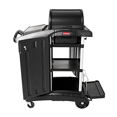 Rubbermaid Commercial Products Cleaning Cart Vinyl Bag, Black, 24-Gallon - color: Black, size: 24 Gallon