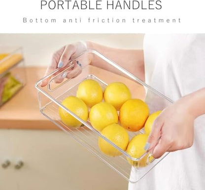 12 Pack Refrigerator Organizer Bins - size: 12 Pack