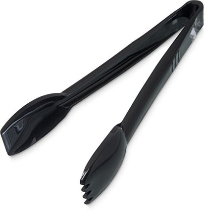 Carlisle FoodService Products CFS Carly Salad Tong, 9" Salad Tong, Black, 1 Pack - color: Black, size: 9" Salad Tong, style: 1 Pack