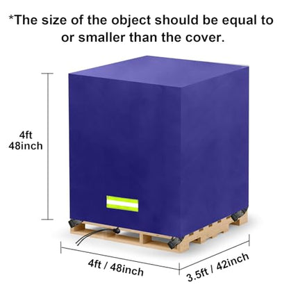 Pallet Covers Heavy Duty Waterproof Box Tarp Outdoor Pallet Bag Cover