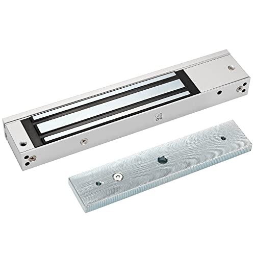 Electromagnetic Lock 280KG 600LBS Holding Force Electric Magnetic Door Lock 12V Fail Safe NC Mode for Access Control System - color: 600LBS Lock