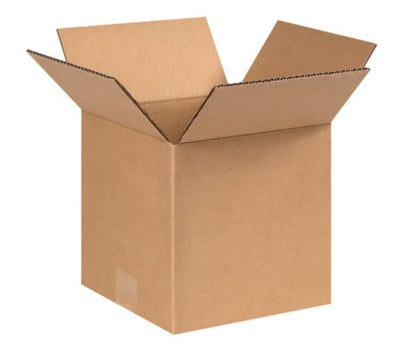Bundle Of 25 Basic Corrugated Shipping Boxes (8 x 8 x 8") - size: 8 x 8 x 8"