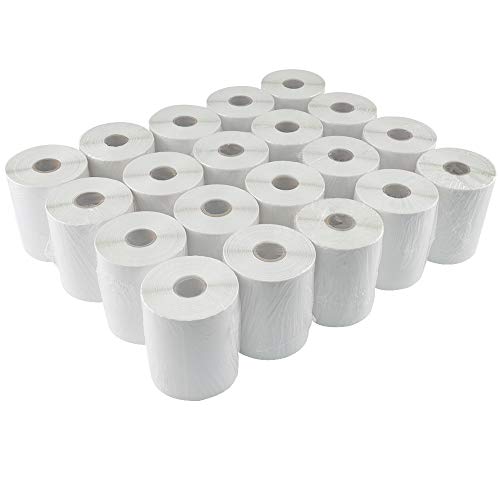 LLIKED 5000 4" x 6" Direct Thermal Shipping Labels with 250 Labels/Roll - size: 20 Rolls