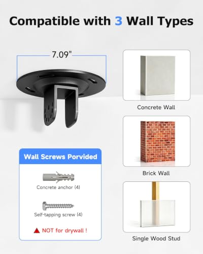 Suptek Ceiling TV Mount for 26-55-65 inch LCD LED TVs Full Motion Bracket - size: Max 65" TV