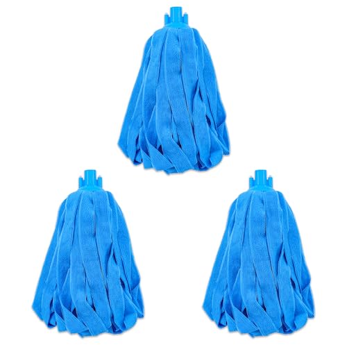 EaseYourDay Microfiber String Mop Head Refill, Fits 3/4" Screw-On Thread-3