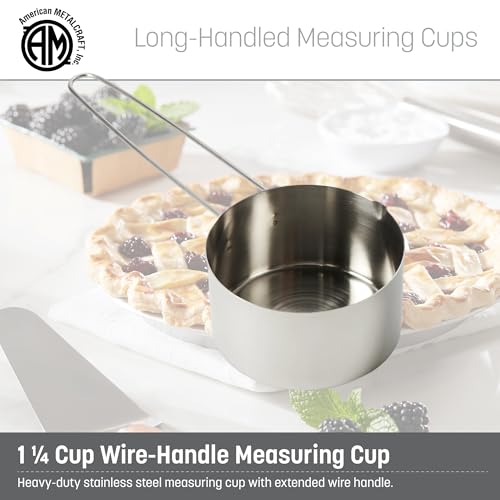 American METALCRAFT, Inc. American Metalcraft MCL125 Stainless Steel Measuring Cup, 1 1/4-Cup - size: 1 1/4 Cup