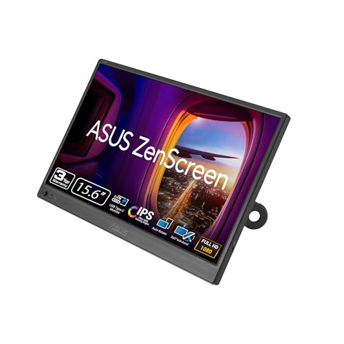 ASUS ZenScreen MB169CK 15.6 Inch 1080p Portable Monitor - style: Dual USB-C Mini HDMI