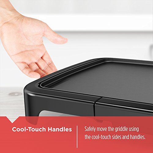 BLACK+DECKER GD2011B Family-Sized Electric Griddle with Drip Tray - style: Griddle