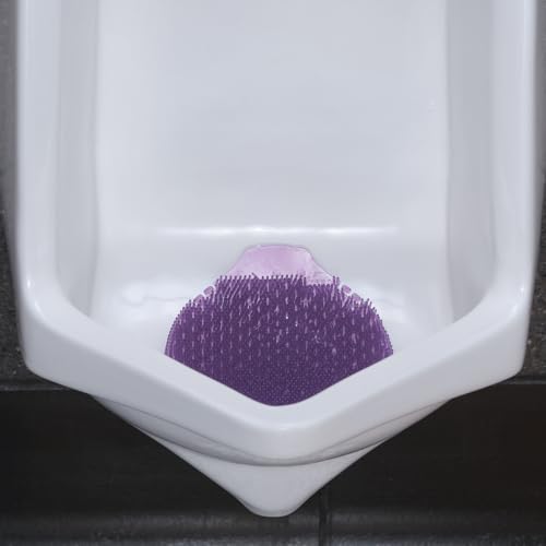 Fresh Products Tidal Wave Urinal Screen Reduce Urine Splash Easy Installation Freshens for 60 Days Long Lasting Fragrance Fabulous Purple Made in USA 6pk Urinal Screens