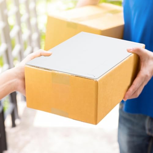 DAJAVE 100 Pack Cardboard Mailers 11x14 Inch Self Seal Cardboard Envelopes, White Rigid Mailers Mailing Envelopes for CD, Photos, Document, Pictures, Papers, Files