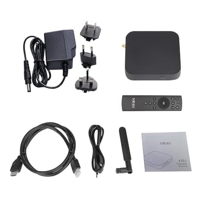 MINIX X35-i Max 4K Ultra HD Industrial Android Player, WiFi 6/4GB DDR4/32GB eMMC 5.1 Storage/GLAN/Pre-Rooted Firmware/Wake On LAN/Auto Power. Ideal for Digital Signage and Industrial Application. - size: 4GB+32GB/X35-I Max
