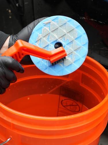 Polishing Pads, 5Pc 5 Inch 125mm Orbital Buffer Polisher Pads and 1Pc Microfiber Buffing Pads, Foam Polish Pad for Compounding, Polishing and Waxing, for 5''/125mm Backing Plate Car Polisher -TPP5MIX - size: 5inch (125mm)