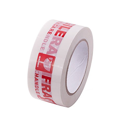 1Roll Warning Fragile Tape Handle with Care 2Inx330Ft(110Yds) - color: 1 Roll