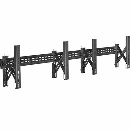 VIVO Black Pop-Out 1x2 Video Wall Mount for 37-65 in TVs, MOUNT-VW65-2 - size: 37" to 65" TVs, style: 1x2 mount