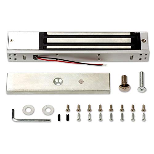MENGQI-CONTROL TCP/IP One Door Card/Fob/PIN Code Access Control Track History Records Door Entry System Magnetic Lock Keypad Reader Metal Exit Button 110V Power Supply - style: 1Door RFID/PIN Magnetic Lock