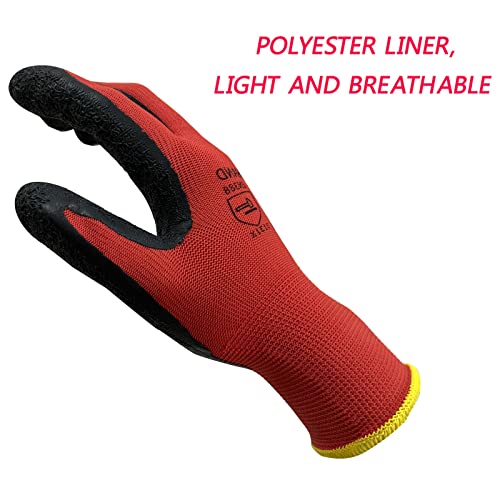 Heat Resistant Gloves for Heat Transfer Printing and 3D Vacuum Machines - size: Medium, style: 12 Pairs