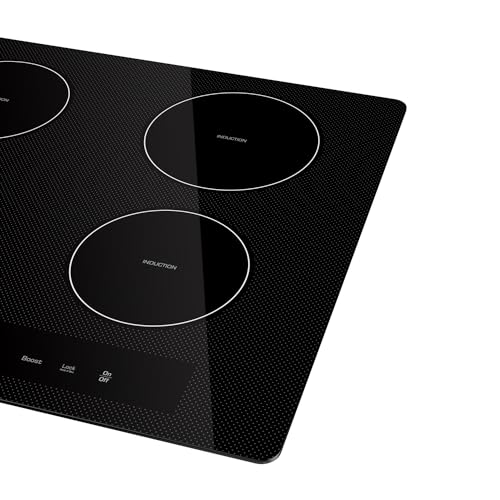 Empava Ease 24“ Induction Cooktop 4 Burner, Drop-in, Hardwired - size: 24 Inch