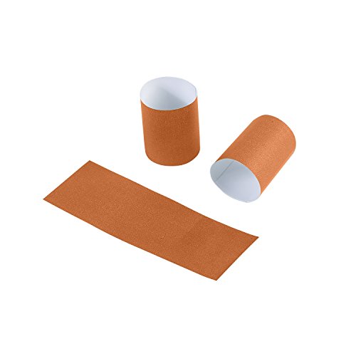 Gmark Self-Adhesive Rust Paper Napkin Bands (2500 Count) - 4.25 x 1.5 Inch Professional Napkin Rings - Self-Sealing Disposable Silverware Wrappers for Restaurants & Formal Events GM1053 - color: Rust
