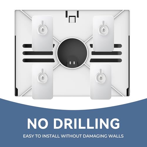 Paper Towel Dispenser Wall Mount, Adhesive No Drilling Multifold Trifold C Fold Commercial Hand Towel Dispenser,White - color: White