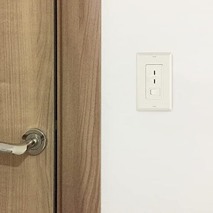 Maxxima LED Dimmer Electrical Light Switch, Almond, 3-Way/Single Pole Use - color: Almond