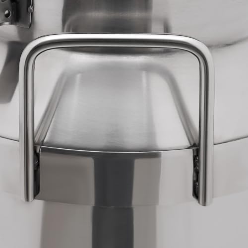 Milk Bucket With Faucet,Stainless Steel Milk Can Large Liquid Container Storage,With Sealing Lid and Carry Handle,for Wine, Oil Storage Transport (30L/8 Gal,w/Faucet) - size: 30L/8 Gal,w/Faucet