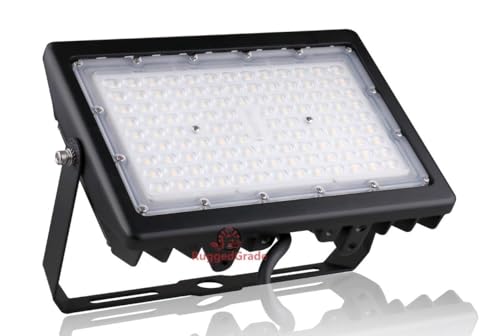 RuggedGrade 200W Kivo Series LED Flood & Area, Security Lighting - color: Black - 5000K, size: 200W–Flood Mount–Kivo