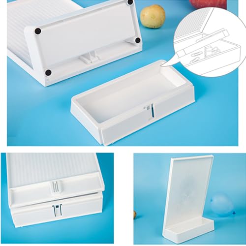 ABS Plastic Sign Holder L Shape (Black A4 210×297mm/8.27×11.69 inches)