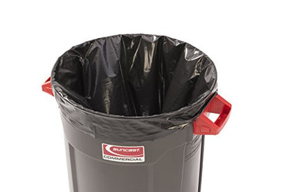 Suncast 55 Gal, Extra Tall Commercial Contractor Trash Bags, 3 Mil, 15 Pack