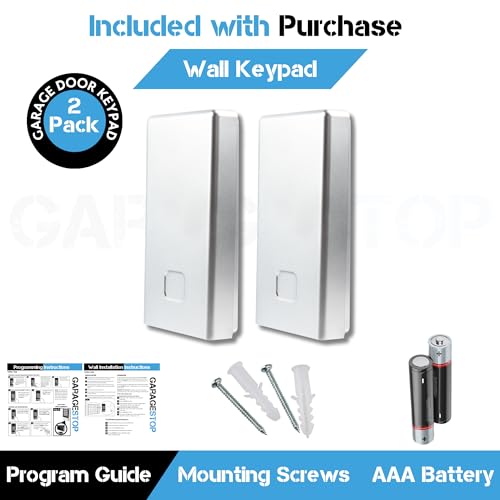 2X Garage Door Keypad for Marantec M13-631, Wireless Keyless Entry 315MHz - color: Keypad x2