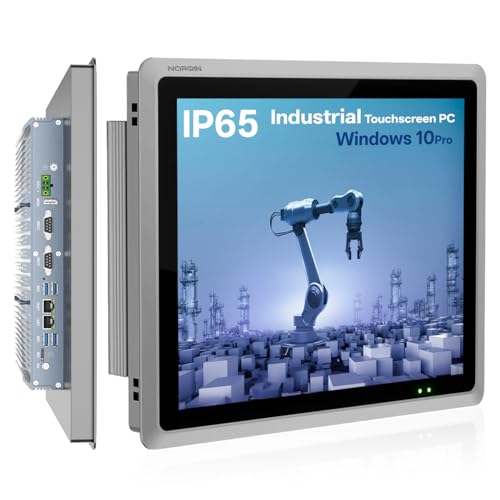 15" Fanless Industrial Panel PC,IP65 All-in-One Touchscreen PC
