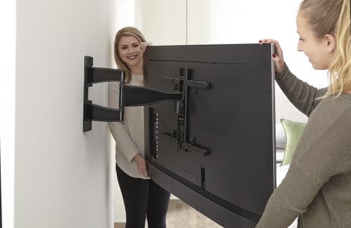 SANUS Premium Full Motion TV WALL Mount for 32-55 TVS - Black