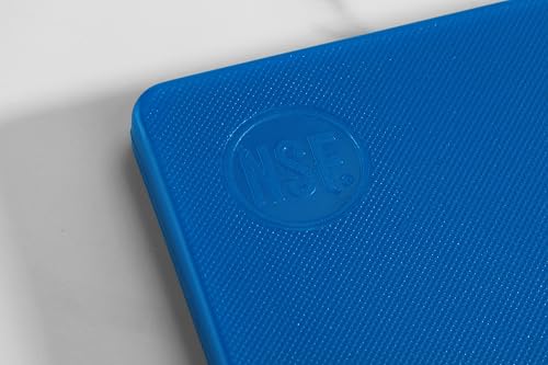 New Star Foodservice 15" x 20" Blue Cutting Board - color: Blue, size: 20"L x 15"W