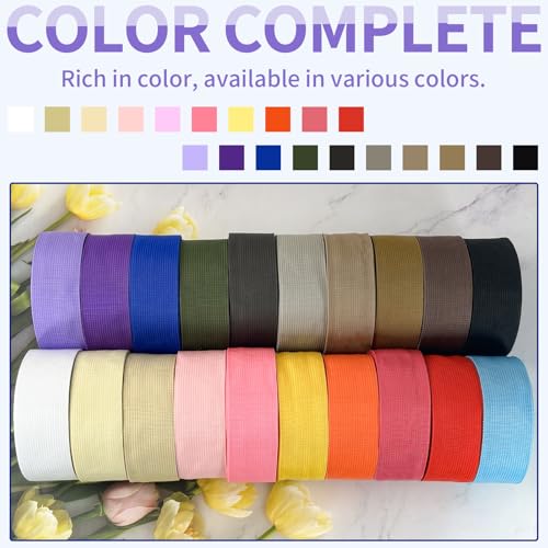 2" Lavender Wide Webbing Straps 40yd for Lawn Chair,Bag &Sewing - color: Lavender 33
