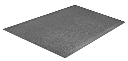 Portico Systems 18020305T Comfort Step 3/8" Anti-Fatigue Mat with Pebble Emboss, Grey, 2" x 3" - size: 2"L x 2"W x 0.4"Th