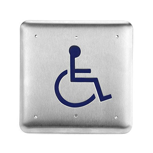 BEA 10PBSLL 4.75" Square Push Plate (Logo Only)