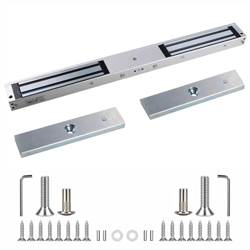 UHPPOTE Wireless Remote Control 600Lbs Electromagnetic Door Lock Kit System