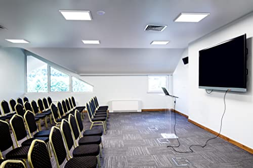 Lithonia Lighting 2x2 LED Flat Panel Light, 3300 Lumens, 3500K/4000K/5000K - size: 2 feet x 2 feet, style: 3300 Lumens