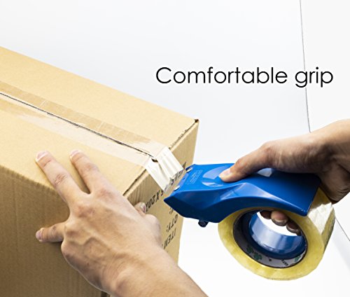 Easy-Mount 2 Inch Tape Gun Dispenser Packing Packaging Sealing Cutter Yellow Handheld Warehouse Tools