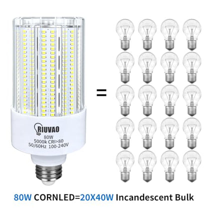 80W Led Corn Light Bulb E26/E39 Led Light Bulb Baylight