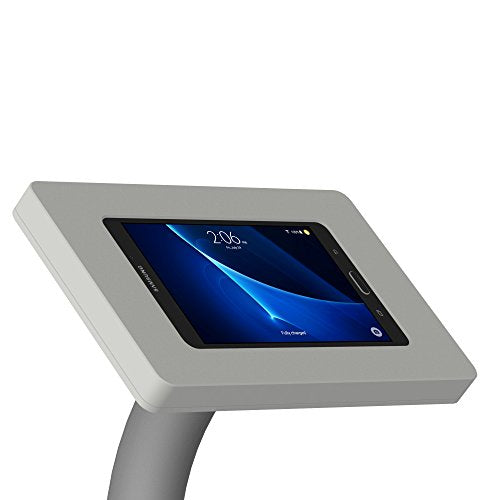 VidaMount Light Grey Enclosure and Floor Stand [Bundle] Compatible with Samsung Galaxy Tab A 7.0 - color: Light Grey, size: Galaxy Tab A 7.0