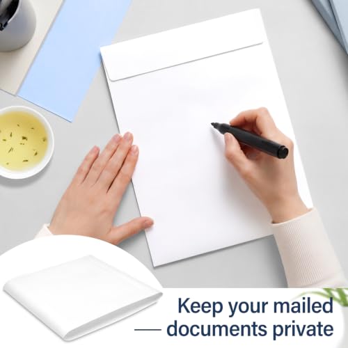 60 Pack Expandable Catalog Manilla Envelopes 10x13 Large White