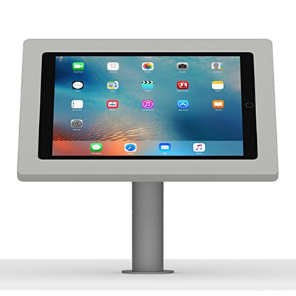 VidaMount Light Grey Enclosure and Fixed Neck Wall/Table Surface Mount [Bundle] Compatible with iPad Pro 12.9" (1st/2nd Gen) - color: Light Grey, size: iPad Pro 12.9" (1st/2nd Gen)