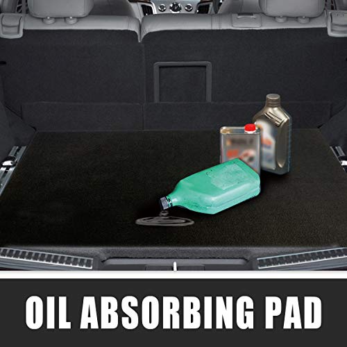 LINLA Absorbent Oil Spill Mat, Garage Floor Mat, Oil Pad for Car - size: 5'1" x 3'3"