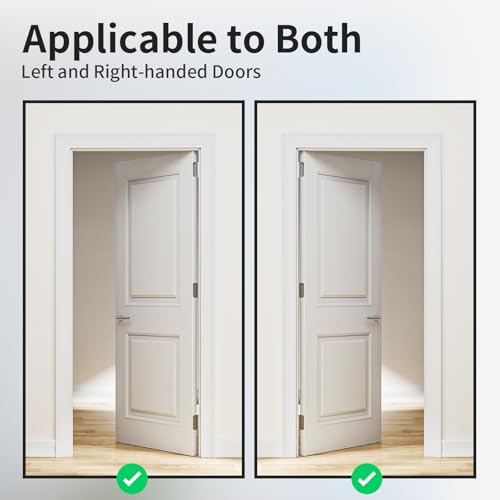 2 Pack Self Closing Door Hinges 4 Inch, Spring Loaded Door Hinges - size: 4" 2 Pack
