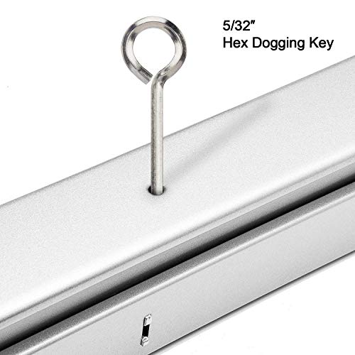 PAGOW 10 Pack 5/32" Standard Hex Dogging Key with Full Loop, Allen Wrench Door Key for Christmas Festival Party Decoration Hurricane Protection Push Bar Panic Exit Devices(0.84" x 2.78") - style: 10 Pack 5/32 inch