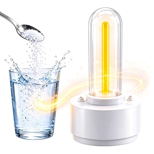 Safe Candle Lantern Alternative, Battery-Free Emergency Light for Power Outages & Hurricane Preparedness, Water-Activated Salt Water Lantern, No Flame, Up to 180 Hours Runtime - size: Small